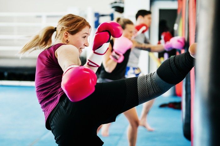 <center>Burn Calories, Get In Shape, & Gain Resilience Through Cardio Kickboxing!<center>